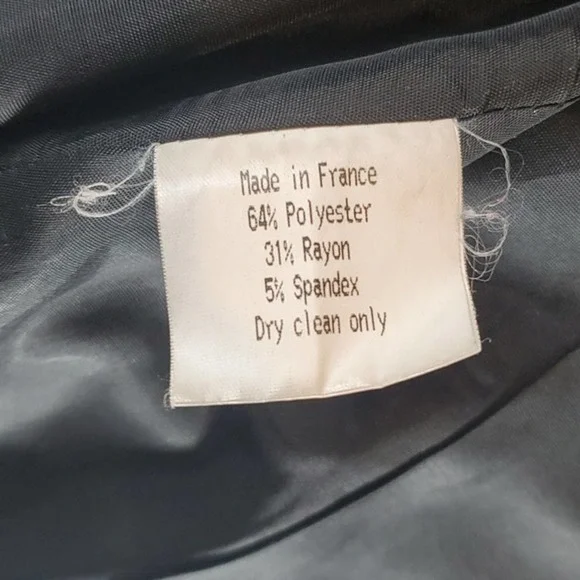 Vertigo Paris Pour La Ville Black Suit Jacket‎ Women's Small Blazer - Picture 6 of 7